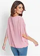 Blusa in chiffon con canotta, bonprix