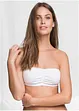 Reggiseno a fascia (coppe A e B) con cotone biologico (pacco da 2), bonprix