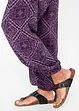 Pantaloni con elastico in vita in viscosa fluente, bonprix