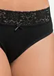 Slip con pizzo (pacco da 5), bonprix