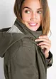 Parka di cotone foderato in jersey, bonprix