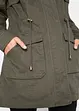 Parka di cotone foderato in jersey, bonprix