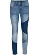 Jeans skinny cropped tricolori, bonprix