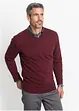 Maglione in filato fine con scollo a V, bonprix