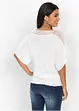 Blusa con pizzo, bonprix