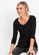 Maglia a maniche lunghe in puro cotone, bonprix