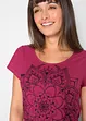 T-shirt in filato fiammato, bonprix