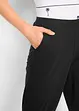 Pantaloni in jersey di viscosa fluente con tasche, bonprix
