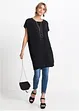 Maglia lunga in puro cotone, bonprix