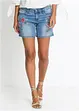 Shorts di jeans con ricamo, bonprix