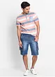 Bermuda cargo in jeans, regular fit, bonprix
