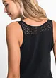 Canotta con pizzo, bonprix