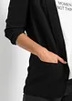 Blazer lungo con maniche drappeggiate, bonprix