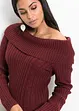 Abito in maglia con cintura, BODYFLIRT