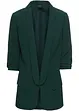 Blazer lungo con maniche drappeggiate, bonprix