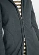 Felpa con zip e  cappuccio in pile teddy, bonprix