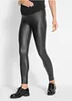 Leggings prémaman elasticizzati in similpelle, skinny, bonprix