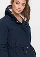 Parka con pile teddy, bonprix