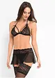 Reggiseno a triangolo, perizoma, gonna (set 3 pezzi), VENUS