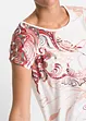 Maglia in puro cotone con fondo asimmetrico, bonprix