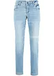 Jeans elasticizzati straight, a vita media, bonprix