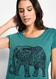 T-shirt in cotone con stampa, bonprix