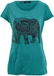 T-shirt in cotone con stampa, bonprix