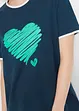 T-shirt sportiva lunga in confezione da 2, bonprix