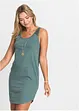 Abito in maglina di cotone con pizzo, bonprix