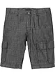 Bermuda cargo in puro cotone, loose fit, bonprix