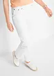 Pantaloni in cotone con elastico in vita e cinta comoda, straight, bonprix