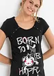 Camicia da notte allattamento con cotone, bonprix