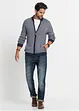 Cardigan con colletto alto, bonprix