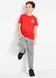 Pantaloni da jogging in puro cotone (pacco da 2), bonprix