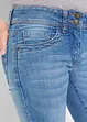 Jeans elasticizzati bootcut, vita media, bonprix