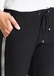 Pantaloni con elastico in vita e fasce laterali, bonprix