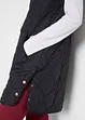 Gilet trapuntato lungo con bottoni a pressione sui lati., bpc bonprix collection