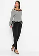 Maglione traforato con pizzo, BODYFLIRT