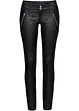 Pantaloni in similpelle stile biker, RAINBOW
