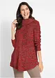 Maglione poncho lungo a maniche lunghe, bonprix