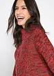 Maglione poncho lungo a maniche lunghe, bonprix