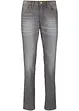 Mom jeans elasticizzati comfort, vita media, bonprix
