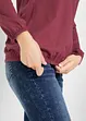 Maglia serafino in cotone a maniche lunghe, bpc bonprix collection