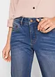Jeans elasticizzati straight, vita media, bonprix