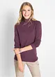 Dolcevita in maglia fine, bonprix