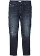 Jeans elasticizzati cargo slim fit, straight, bonprix