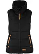 Gilet imbottito a collo alto, bonprix