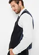 Completo (4 pezzi) giacca, pantaloni, gilet, cravatta, regular fit, bonprix