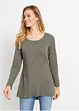 Maglia a maniche lunghe in puro cotone, bonprix