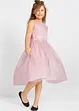 Abito midi con inserto in pizzo, bonprix
